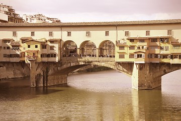 Image showing Ponte Vecchio, Florence