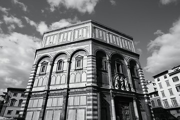 Image showing Florence baptistery