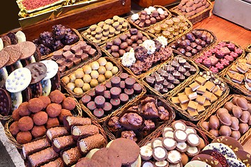 Image showing Chocolate candies