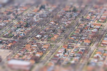 Image showing Tilt shift Chicago