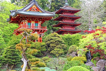 Image showing Japanese Garden, San Francisco