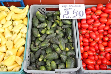 Image showing Vegetable market