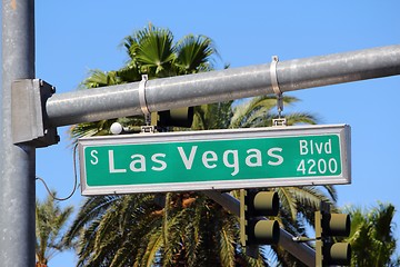 Image showing Las Vegas Boulevard