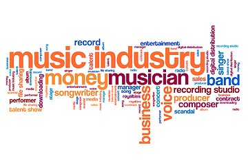 Image showing Music industry