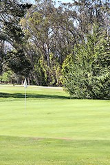 Image showing Golf course in California