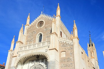 Image showing Madrid church