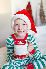 Image showing kid at christmas