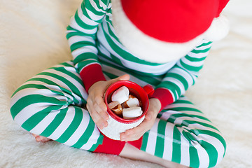 Image showing kid at christmas