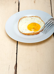 Image showing egg sunny side up