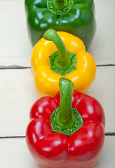 Image showing fresh bell peppers