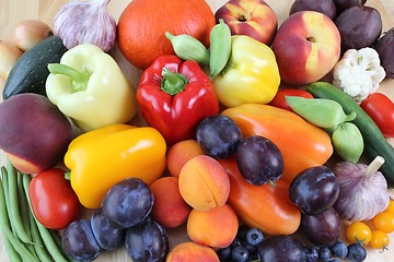 Image showing Fruits and vegetables.