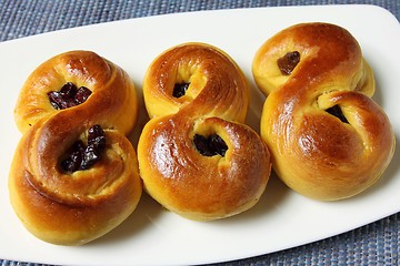 Image showing Saffron buns