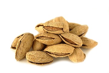 Image showing Roasted almonds