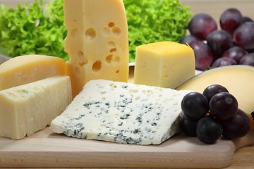 Image showing Cheeses