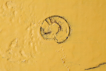 Image showing Old painted surface