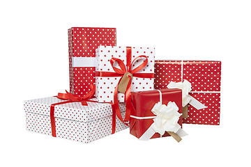 Image showing Xmas Presents isolated