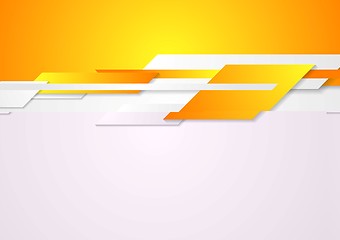 Image showing Bright tech vector background