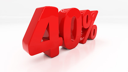 Image showing 3D forty percent