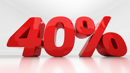 Image showing 3D forty percent