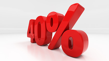 Image showing 3D forty percent