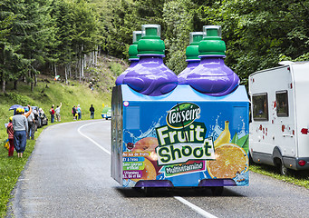 Image showing Teisseire Vehicle During Le Tour de France 2014