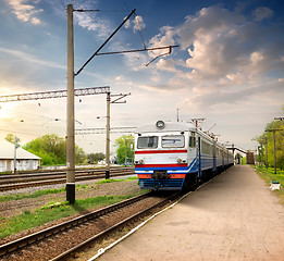 Image showing Train on station