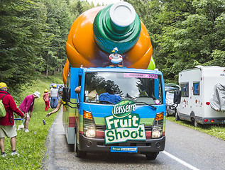 Image showing Teisseire Vehicle During Le Tour de France 2014