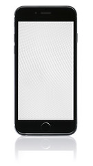 Image showing Apple Space Gray iPhone 6 with blank screen