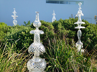 Image showing Sentinals at Sculpture by the Sea