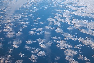 Image showing Clouds from above