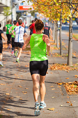 Image showing Group of people running.