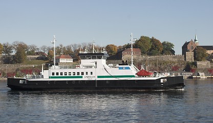 Image showing Norwegian ferry