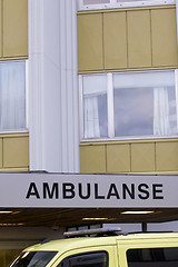 Image showing Ambulance