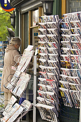 Image showing Newspaper Stand