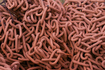 Image showing Rusty Chains