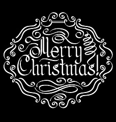 Image showing Merry Christmas text