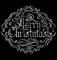 Image showing Merry Christmas text