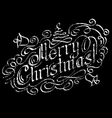 Image showing Merry Christmas text