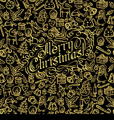 Image showing Merry Christmas text