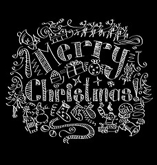 Image showing Merry Christmas text