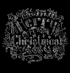 Image showing Merry Christmas text