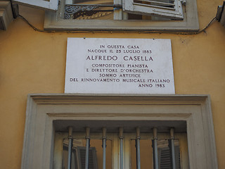 Image showing Alfredo Casella house