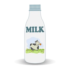 Image showing milk bottle