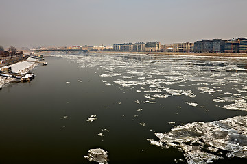 Image showing Winter Danube