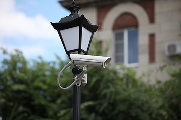 Image showing Camera outdoor surveillance