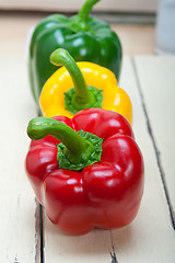 Image showing fresh bell peppers