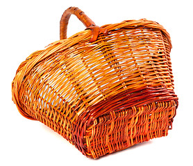 Image showing Empty wicker basket