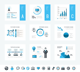 Image showing Technology Infographic Elements