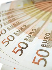 Image showing Banknotes - Euros