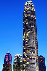 Image showing Modern building Landscape in Hong Kong 